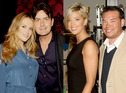 Brooke Mueller, Charlie Sheen, Kate Gosselin, Jon Gosselin Brooke Mueller, Charlie Sheen, Kate Gosselin, Jon Gosselin